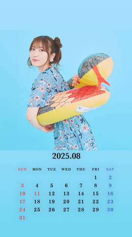 CALENDAR 2025.8 Smartphone