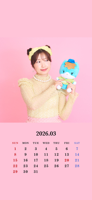 CALENDAR 2026.03 Smartphone