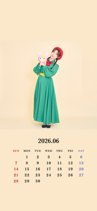 CALENDAR 2026.06 Smartphone